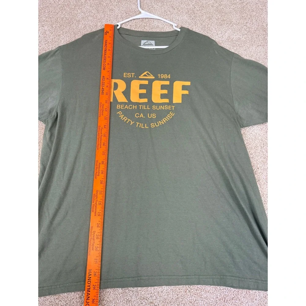 LOT Mens Shirt XL Surf Bundle Hurley Button Down Reef Quiksilver T-Shirts - Picture 11 of 16